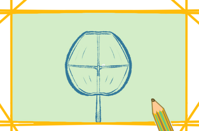 扇子<a href=http://www.inspiredelm.com/jianbihua/ target=_blank class=infotextkey>簡筆畫</a>簡單又漂亮要怎么畫