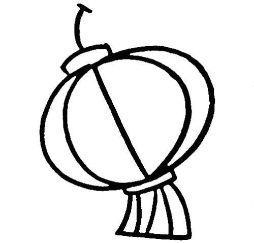 紅燈籠圖片簡筆畫怎么畫？