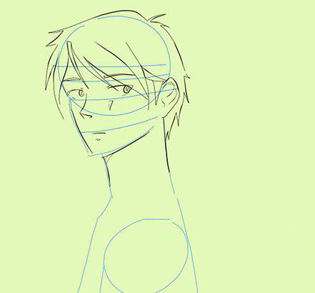 帥氣男生<a href=http://www.inspiredelm.com/jianbihua/ target=_blank class=infotextkey>簡筆畫</a><a href=http://www.inspiredelm.com/dongman/ target=_blank class=infotextkey>動漫</a>圖片教程
