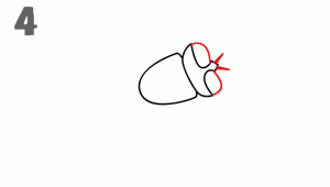 卡通蒼蠅<a href=http://www.inspiredelm.com/jianbihua/ target=_blank class=infotextkey>簡(jiǎn)筆畫</a>步驟圖片