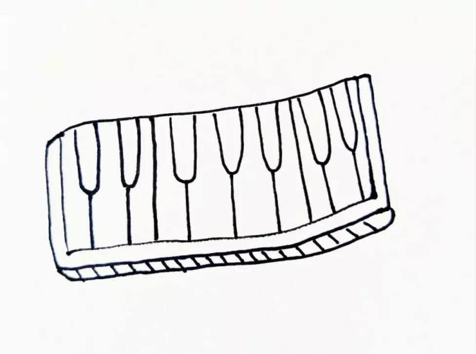 鋼琴<a href=http://www.inspiredelm.com/jianbihua/ target=_blank class=infotextkey>簡筆畫</a>繪畫教程步驟