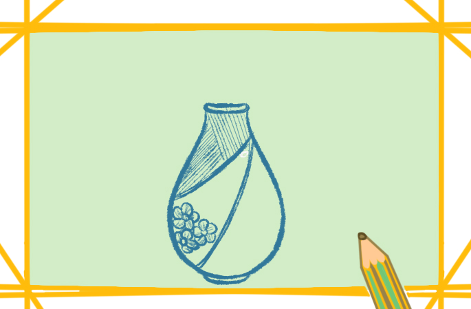 彩色漂亮花瓶<a href=http://www.inspiredelm.com/jianbihua/ target=_blank class=infotextkey>簡(jiǎn)筆畫(huà)</a>的圖片怎么畫(huà)