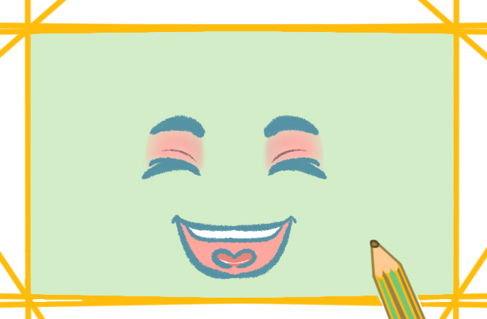表情之笑容一步一步教你畫_笑容簡(jiǎn)筆畫圖片大全