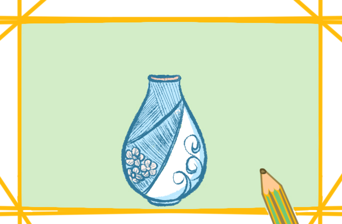 彩色漂亮花瓶<a href=http://www.inspiredelm.com/jianbihua/ target=_blank class=infotextkey>簡(jiǎn)筆畫(huà)</a>的圖片怎么畫(huà)