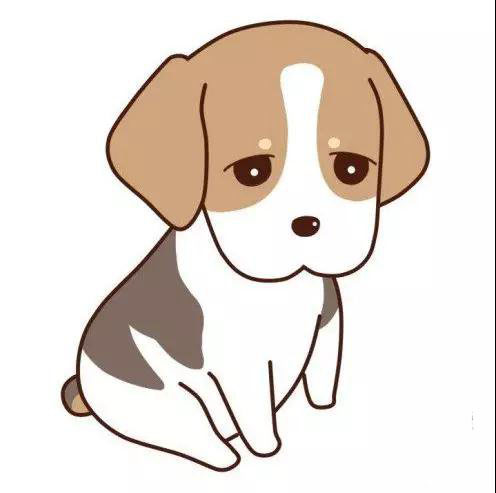 可愛的小狗簡(jiǎn)筆畫教程