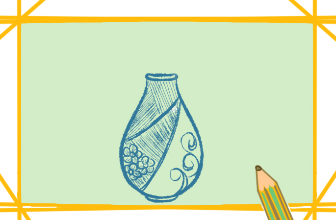 彩色漂亮花瓶<a href=http://www.inspiredelm.com/jianbihua/ target=_blank class=infotextkey>簡(jiǎn)筆畫(huà)</a>的圖片怎么畫(huà)
