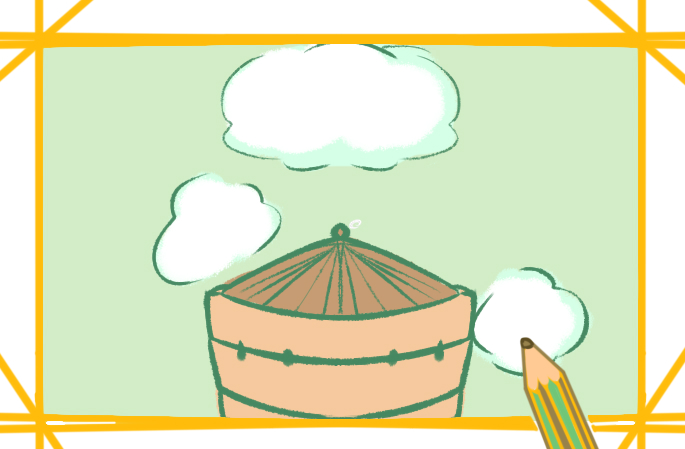 簡(jiǎn)單的籠屜要怎么畫(huà)_簡(jiǎn)單的籠屜簡(jiǎn)筆畫(huà)圖片一學(xué)就會(huì)