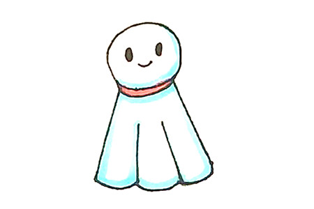 晴天娃娃簡筆畫-幼兒早期美術(shù)教育
