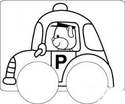 小汽車簡(jiǎn)筆畫