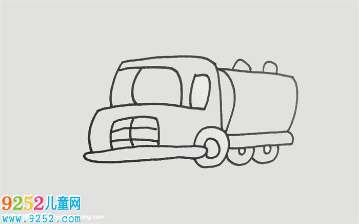 灑水車怎么畫