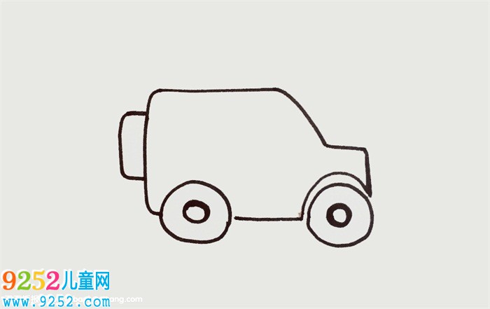 簡易車畫法