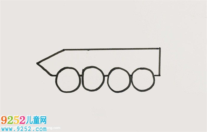 裝甲車畫法