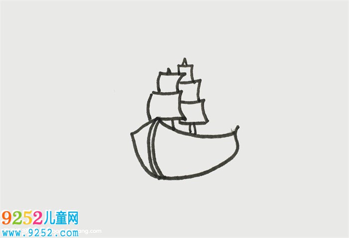 古代的船怎么畫