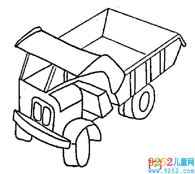 拖拉機(jī)<a href=http://www.inspiredelm.com/jianbihua/ target=_blank class=infotextkey>簡(jiǎn)筆畫</a>圖片