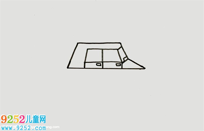 一步一步畫絕地求生車