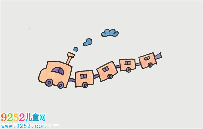 火車怎么畫好看又簡單
