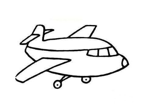 客機(jī)簡筆教程