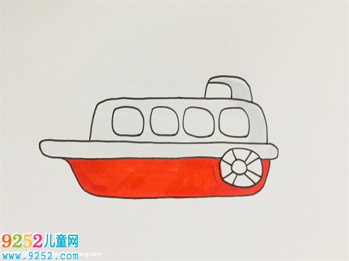 小艇怎么畫