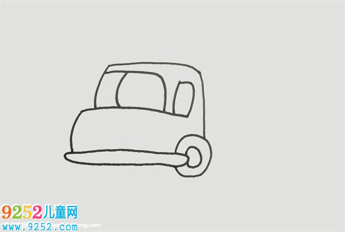 灑水車怎么畫