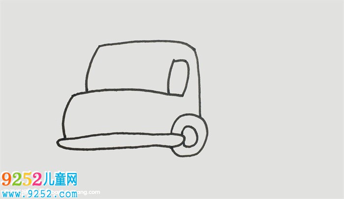 灑水車怎么畫