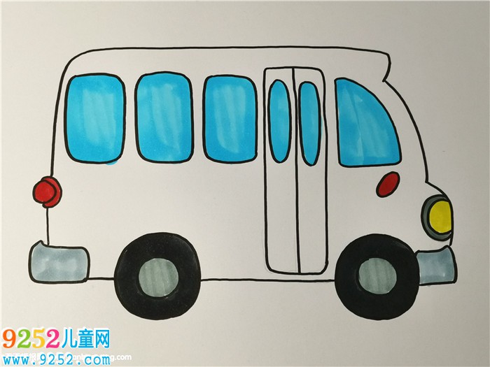 校車<a href=http://www.inspiredelm.com/jianbihua/ target=_blank class=infotextkey>簡筆畫</a>步驟