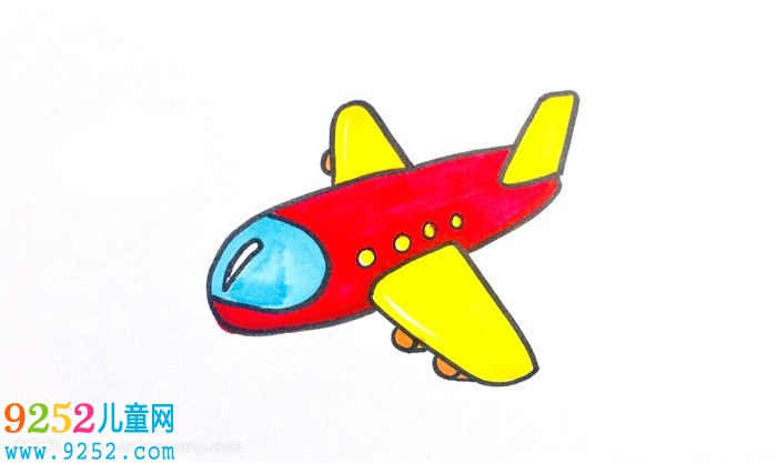 兒童飛機(jī)怎么畫(huà)