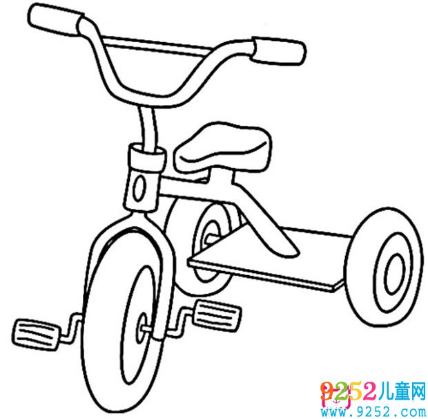兒童車<a href=http://www.inspiredelm.com/jianbihua/ target=_blank class=infotextkey>簡筆畫</a>圖片