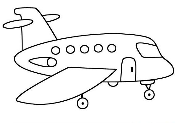 客機(jī)簡筆教程
