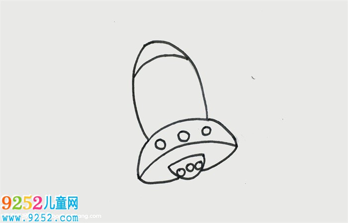宇宙飛船怎么畫