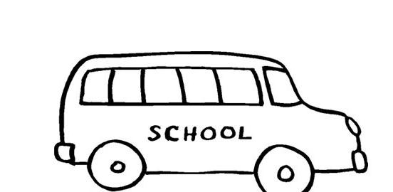 校車卡通簡筆