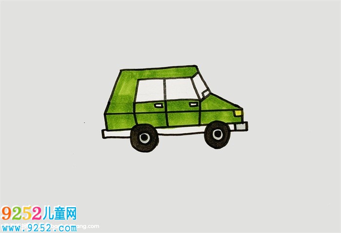 一步一步畫絕地求生車