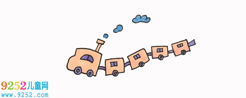 火車怎么畫好看又簡單