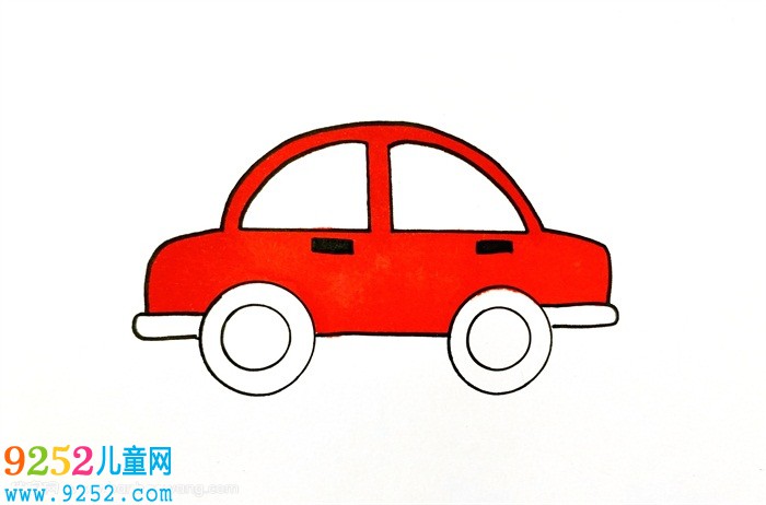 兒童怎樣畫汽車