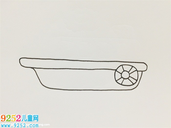 小艇怎么畫