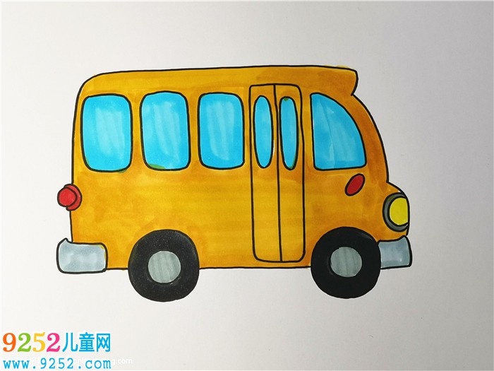 校車<a href=http://www.inspiredelm.com/jianbihua/ target=_blank class=infotextkey>簡筆畫</a>步驟