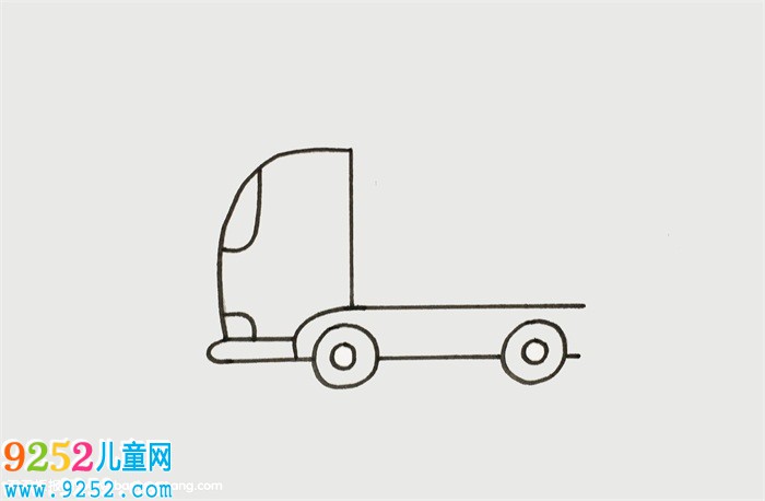 大卡車怎么畫