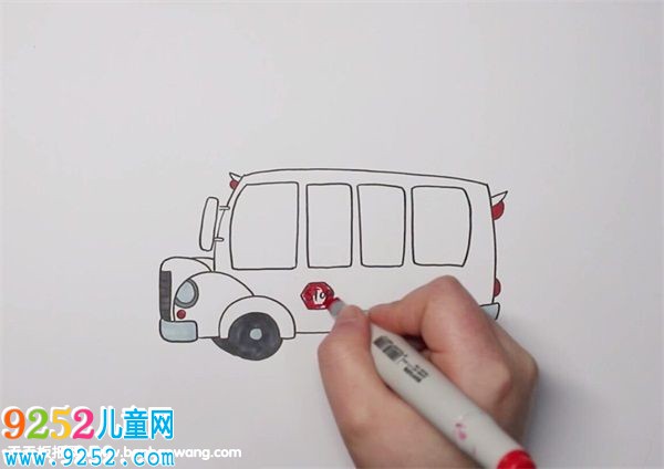 校車<a href=http://www.inspiredelm.com/jianbihua/ target=_blank class=infotextkey>簡筆畫</a>