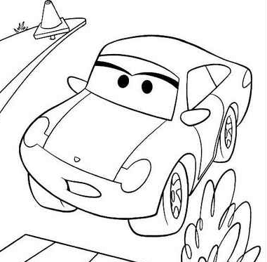 汽車的簡筆畫圖片作品_飛機汽車總動