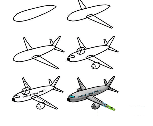 航天飛機(jī)怎么畫_航天飛機(jī)的<a href=http://www.inspiredelm.com/jianbihua/ target=_blank class=infotextkey>簡(jiǎn)筆畫</a>畫法分享
