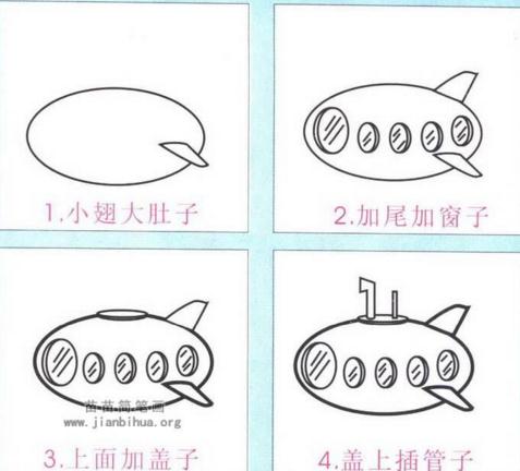 潛水艇的步驟教程