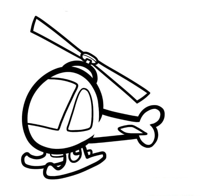 一架直升飛機(jī) 關(guān)于飛機(jī)的簡(jiǎn)筆畫圖片