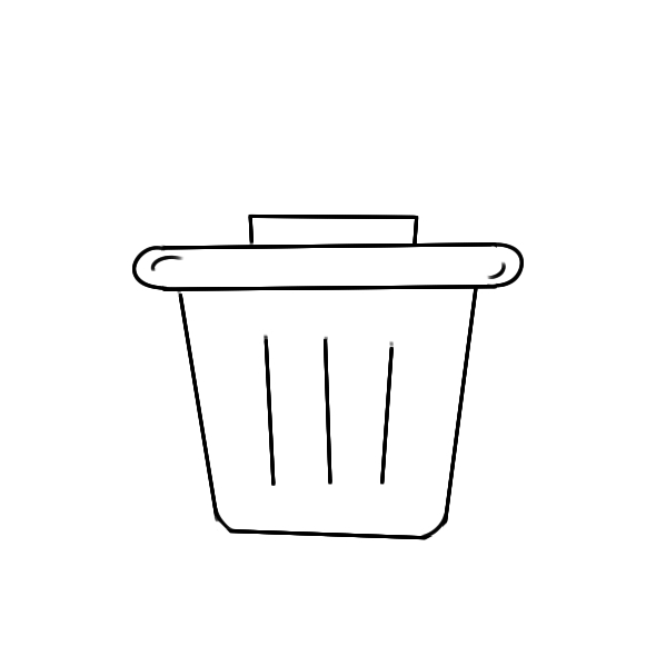 愛(ài)護(hù)環(huán)境的垃圾箱怎么畫？