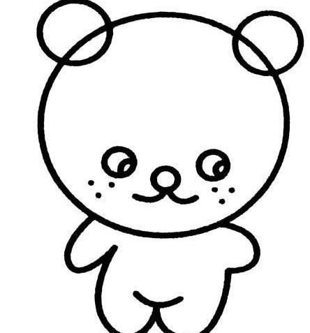 玩具小熊簡筆