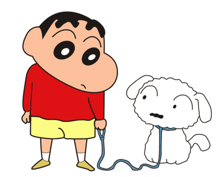 蠟筆小新卡通簡筆