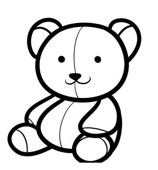 卡通小熊簡(jiǎn)筆畫(huà)畫(huà)法