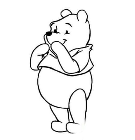 小熊維尼簡筆