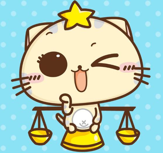 卡通可愛的cc貓簡筆