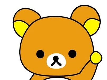 卡通小熊頭像簡(jiǎn)筆畫