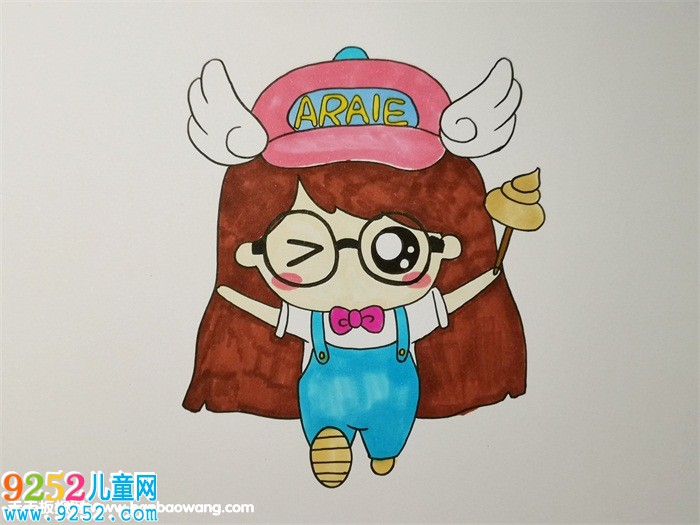 怎么畫(huà)阿拉蕾<a href=http://www.inspiredelm.com/jianbihua/ target=_blank class=infotextkey>簡(jiǎn)筆畫(huà)</a>