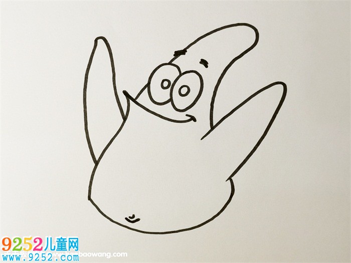 派大星怎么畫